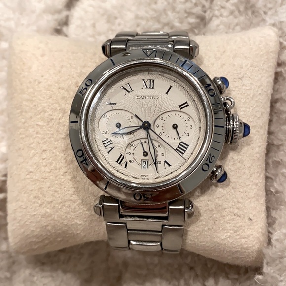 Cartier Pasha watch 38mm - Picture 6 of 11